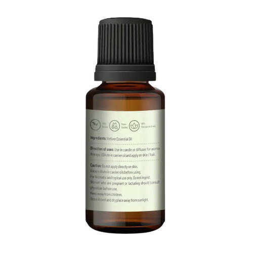 Korus Essential Vetiver Essential Oil - Therapeutic Grade - Swadesiicart