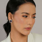 stone stud (purple) - Ruby Raang - Swadesiicart