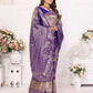 Aastha Fashion Royal Blue Tissue Silk Weaving Saree