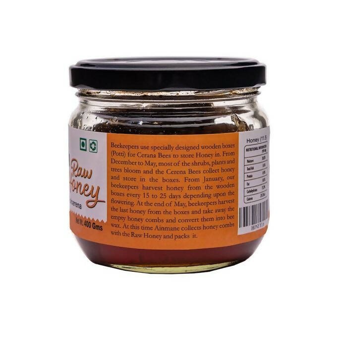 Ainmane Raw Honey - Apicerena - Swadesiicart