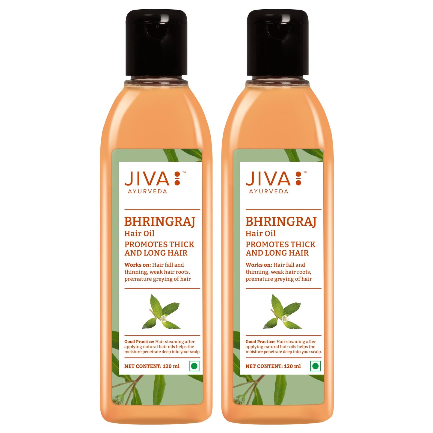 Jiva Ayurveda Bhringraj Hair Oil - Swadesiicart
