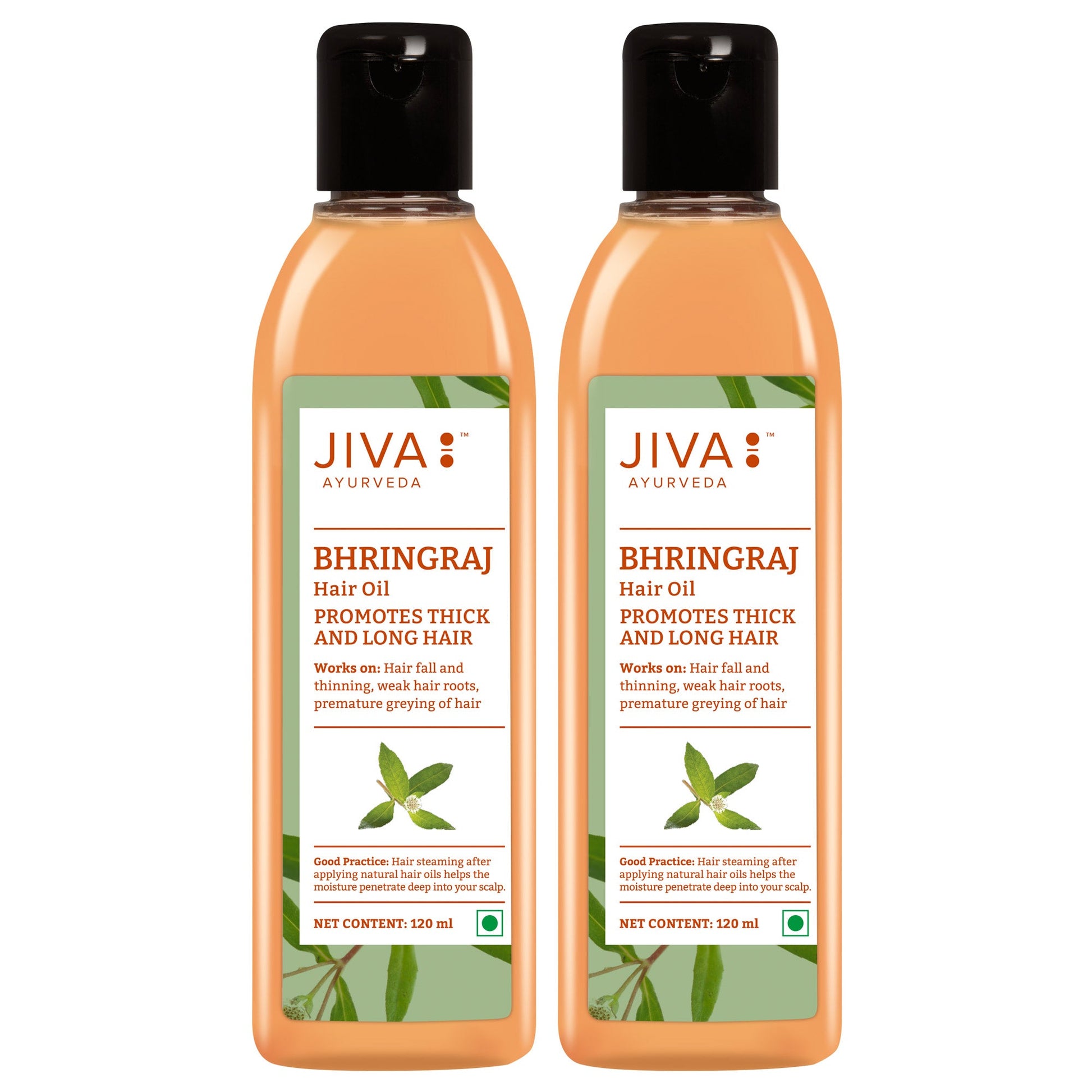 Jiva Ayurveda Bhringraj Hair Oil - Swadesiicart