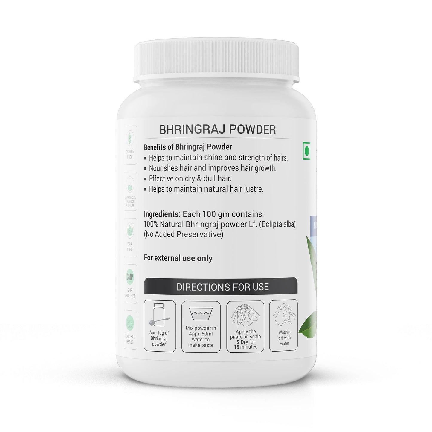 Krishna'S Herbal & Ayurveda Bhringraj Powder | Swadesiicart