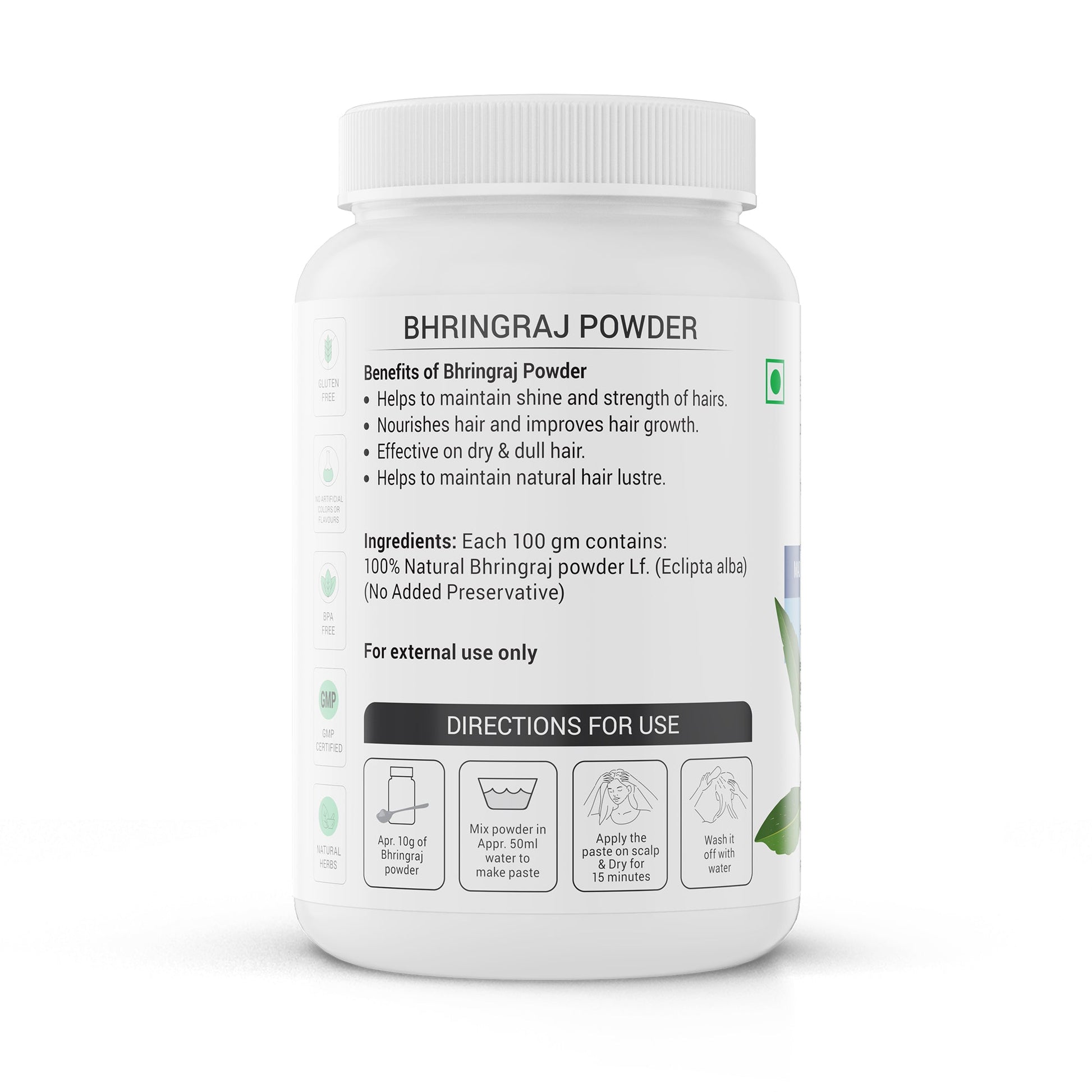Krishna'S Herbal & Ayurveda Bhringraj Powder | Swadesiicart
