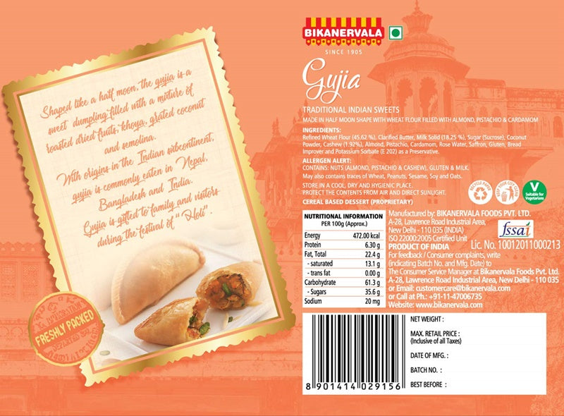 Bikanervala Holi Ghujia Special Deal | Swadesiicart