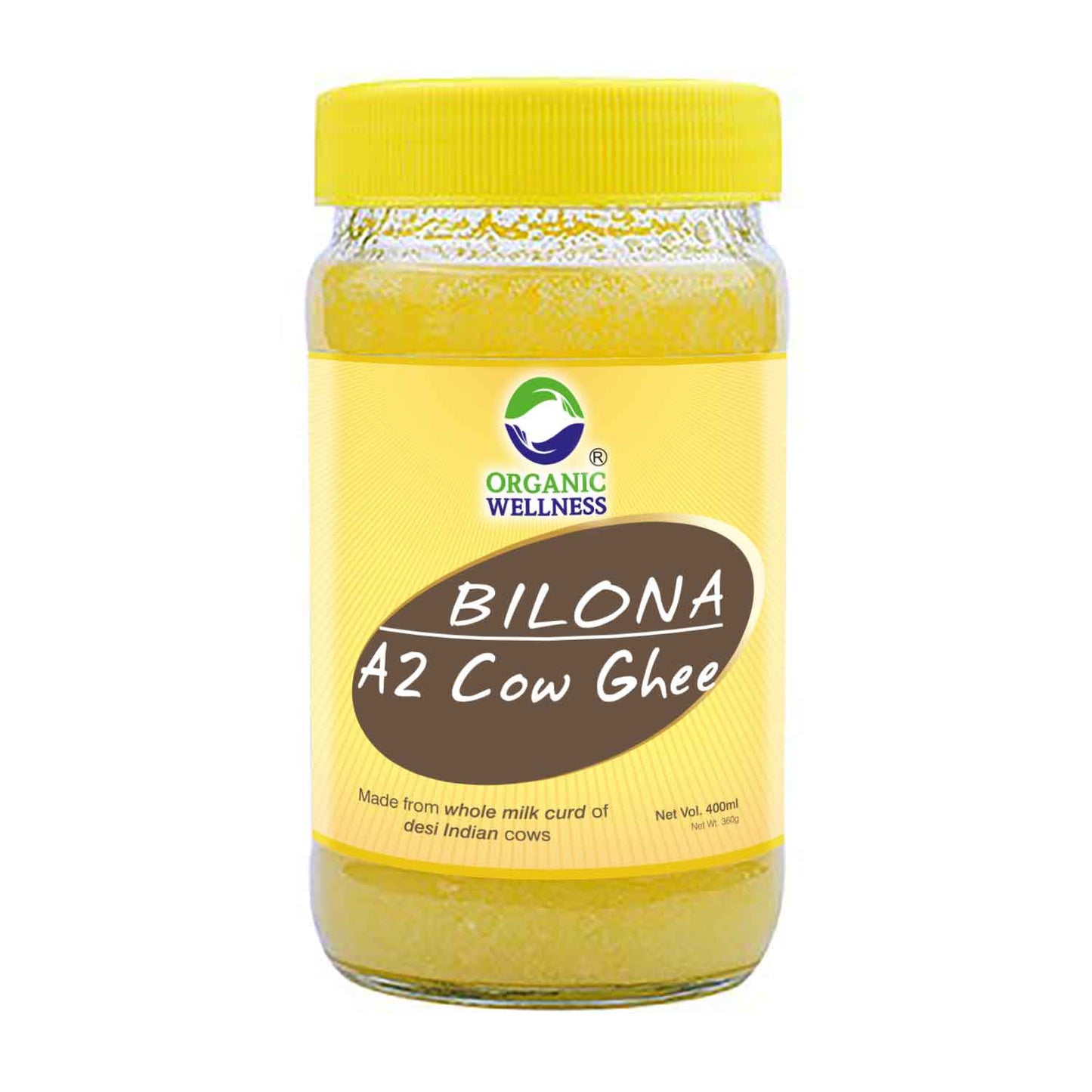 Organic Wellness A2 Bilona Cow Ghee | Vedic Bilona Method Ghee | 100% Pure, Natural & Healthy Ghee | Boost Your Energy With Premium & Traditional Ghee - Organic Wellness Products Private Limited