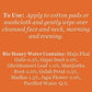 Biotique Bio Honey Water With Pore Tightening Toner Contetns