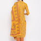 NOZ2TOZ Women Yellow Cotton Kurta With Palazzo & Dupatta (3Pcs Set) - Swadesiicart