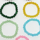 NVR Men & Women Set of 7 Artificial Beads Elasticated Bracelet - Swadesiicart