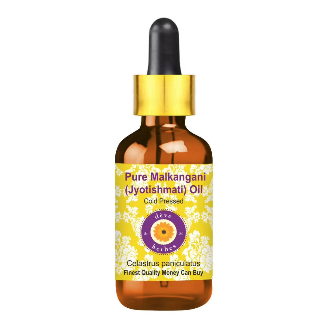 Deve Herbes Pure Malkangani Oil - Swadesiicart