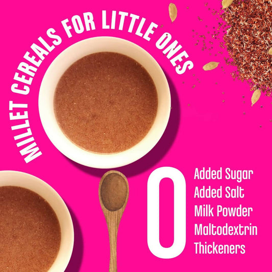 Early Foods Organic Sprouted Ragi Porridge Mix - Swadesiicart