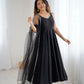 Lorenvalley Fashion Black Pure Romansilk Chanderi Fabric Yoke Fancy Lace Work Anarkali Kurta Pant With Dupatta Set - Swadesiicart