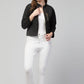 PAVONINE Black Color Burfi-Design Zipper Jacket For Girls | Swadesiicart