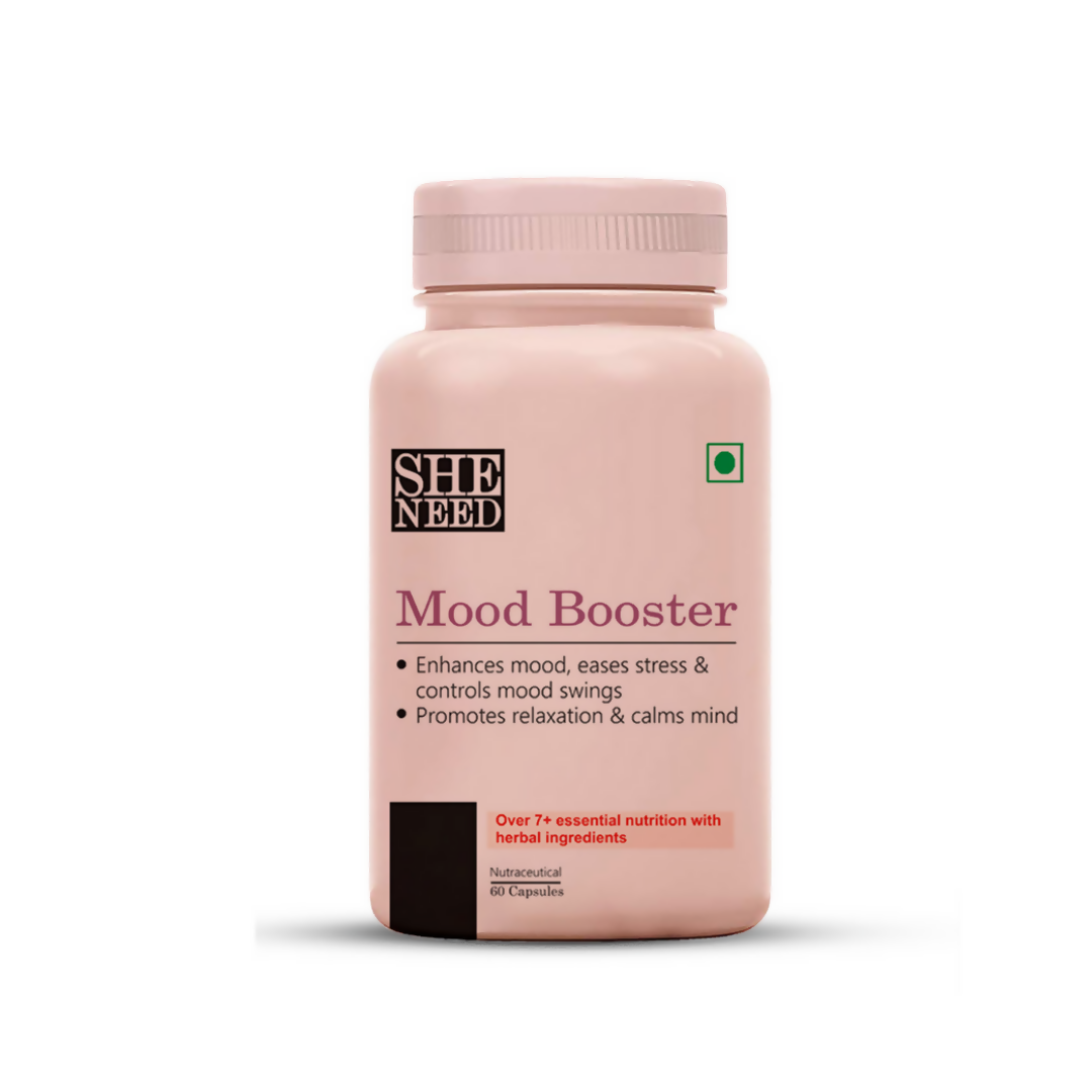 SheNeed Mood Booster For Mood Disorder Supplements Capsules | Swadesiicart
