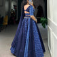 Lorenvalley Blue Pure Cotton Chaniya Choli Adorned With Cowrie Shells And Paired With A Matching Purse | Swadesiicart