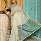 Shree Shyam Fashion Rama Green Linen Saree