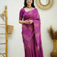 Partywear Designer Pink Banarasi Silk Fancy Saree - Starwalk | Swadesiicart