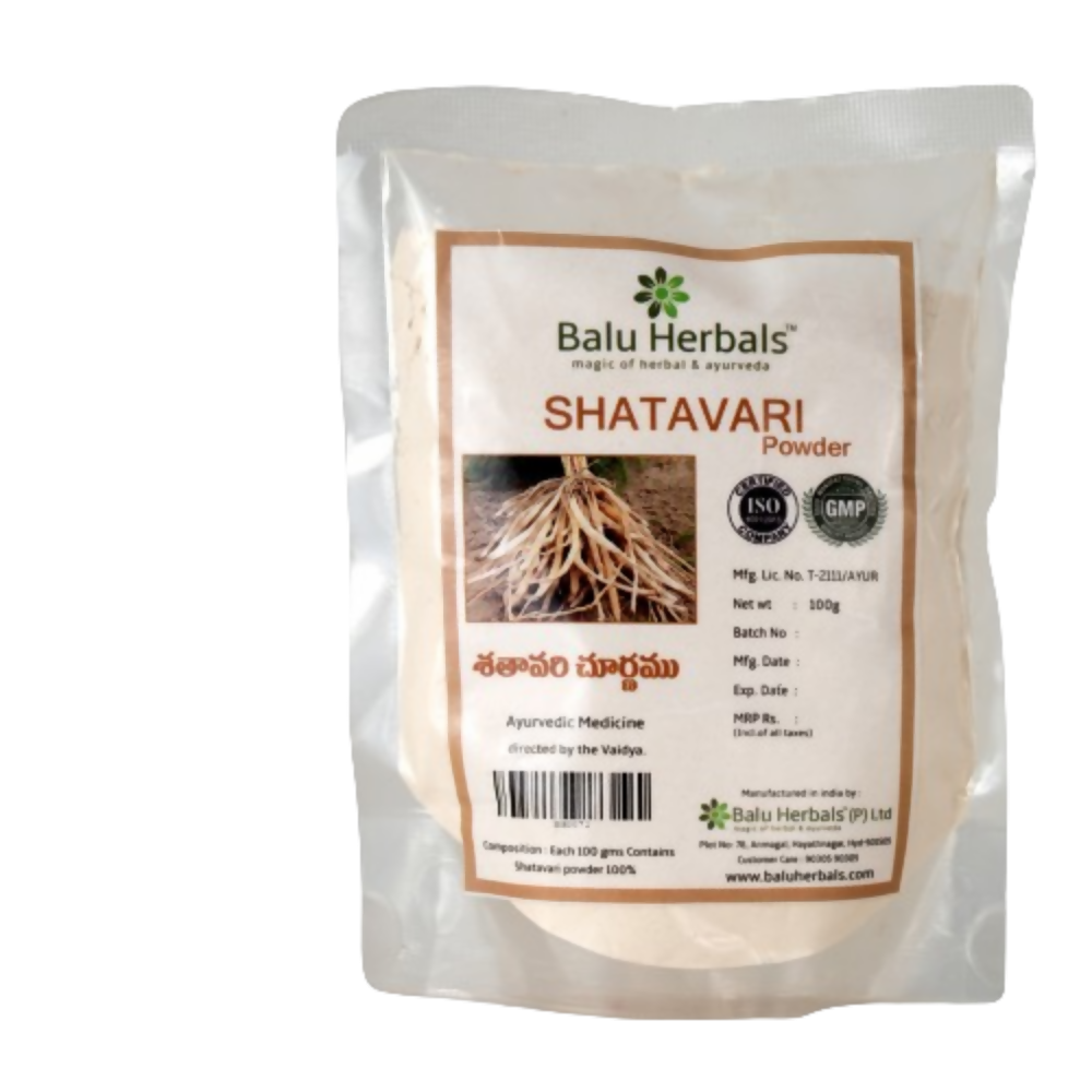Balu Herbals Shatavari Powder - Balu Herbals