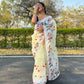 Vamsee Kamaljaal Yellow Organza Saree - Swadesiicart