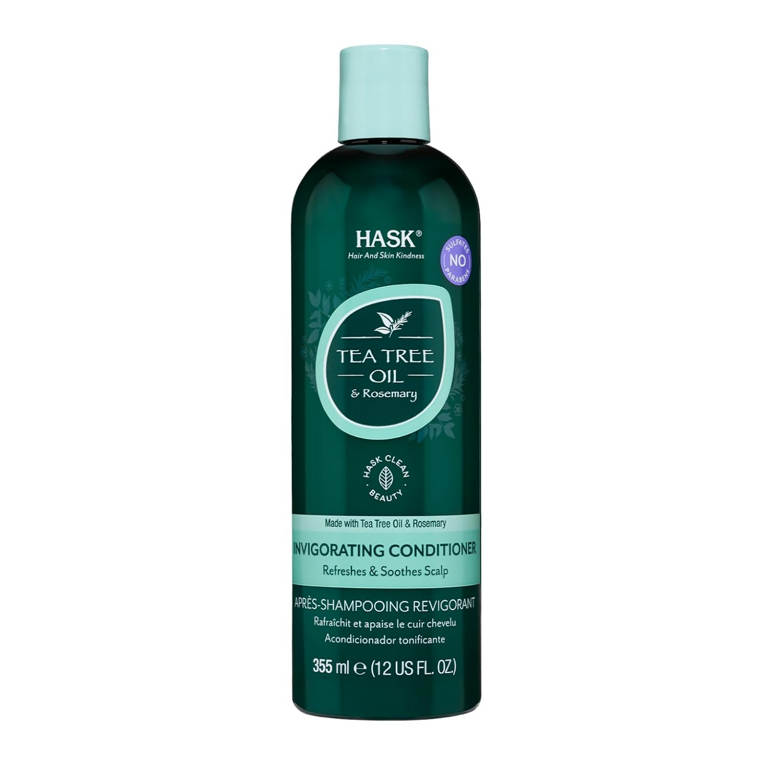 HASK Tea Tree Oil & Rosemary Invigorating Conditioner | Swadesiicart