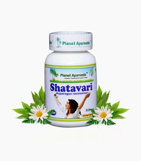 Planet Ayurveda Shatavari Capsules - Planet Ayurveda