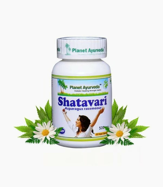 Planet Ayurveda Shatavari Capsules - Planet Ayurveda