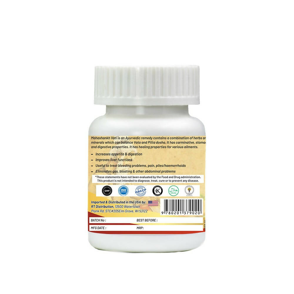 Life Aveda Mahashankh Vati Tablets - Swadesiicart