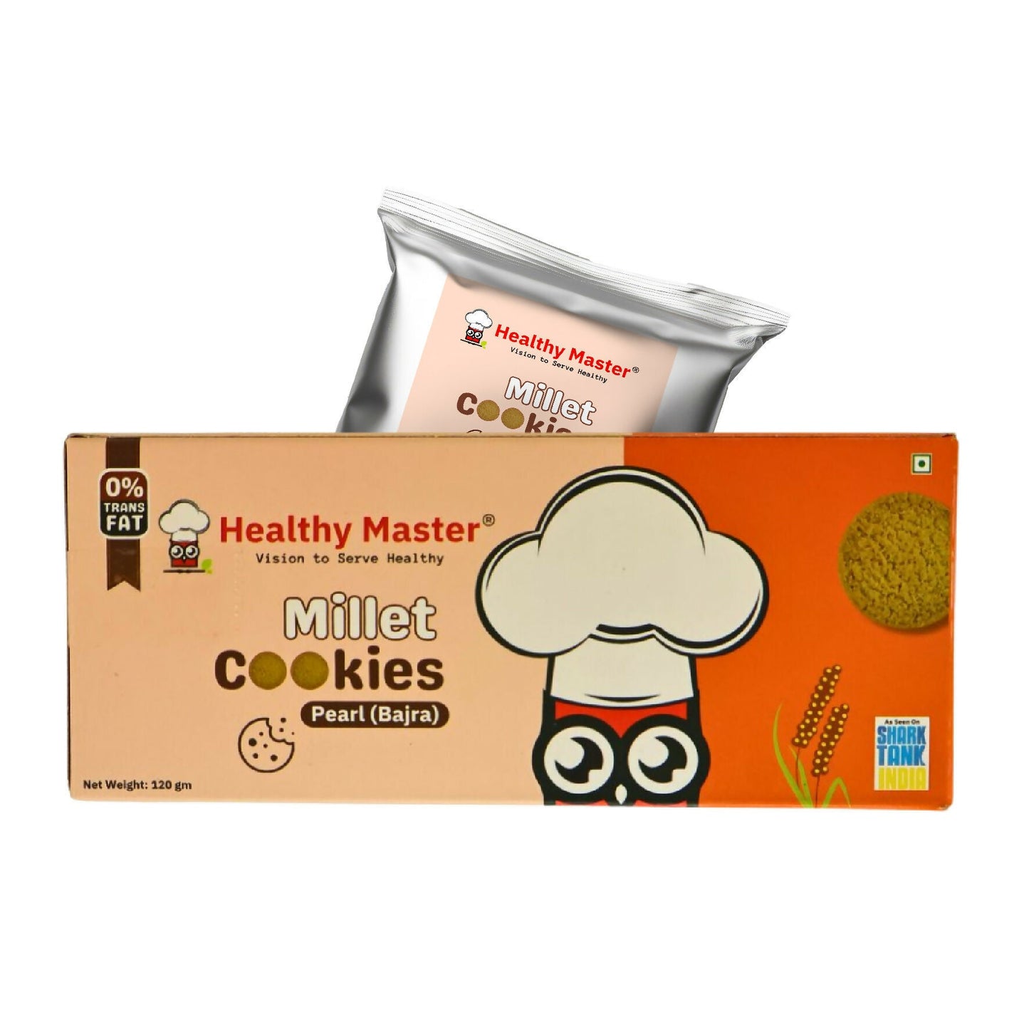 Healthy Master Crunchy Millet Cookies Combo | Swadesiicart