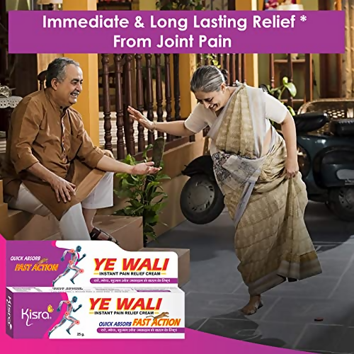 Kisra Ye Wali Instant Pain Relief Cream | Swadesiicart