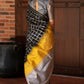 DEIANA'S Beautiful Designer Golden zari Soft Lichi Silk Saree - Black - Swadesiicart