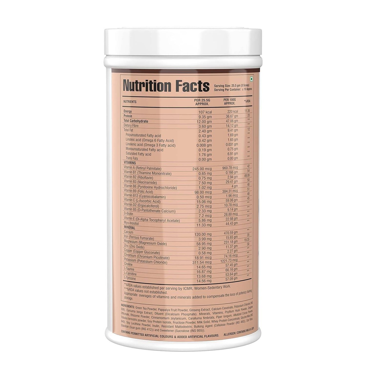 Floral Nutrition Slim Shake Belgium Chocolate Flavor - Swadesiicart