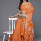 Ahalyaa women's wear Traditional wear lehenga choli - Orange | Swadesiicart