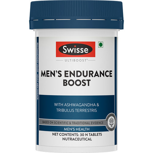 Swisse Men's Endurance Boost Tablets | Swadesiicart