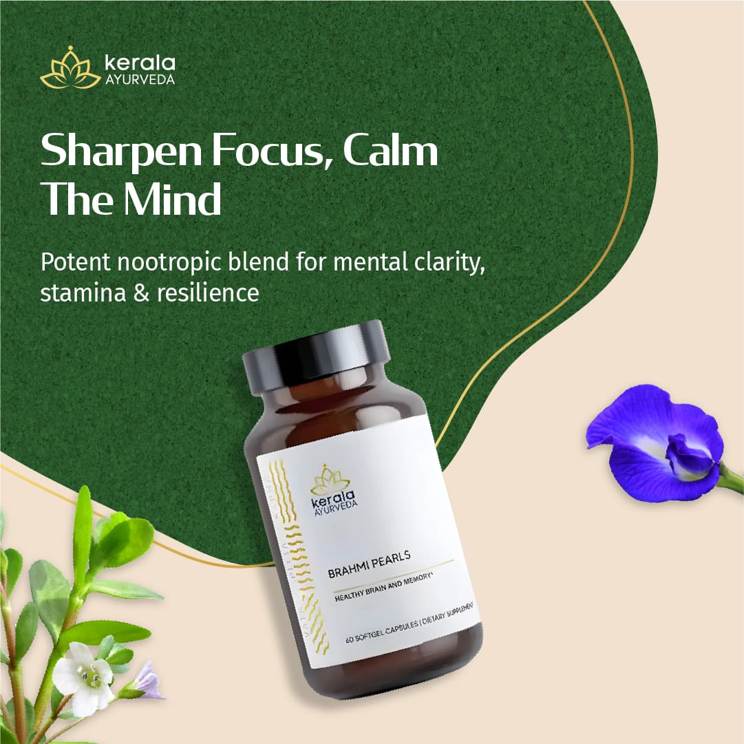 Brilliant Mind (Brahmi Pearls) (60 Soft Gel Capsules)