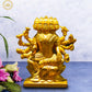 Brass Devi - Goddess of Power and Devotion - Divine India Art