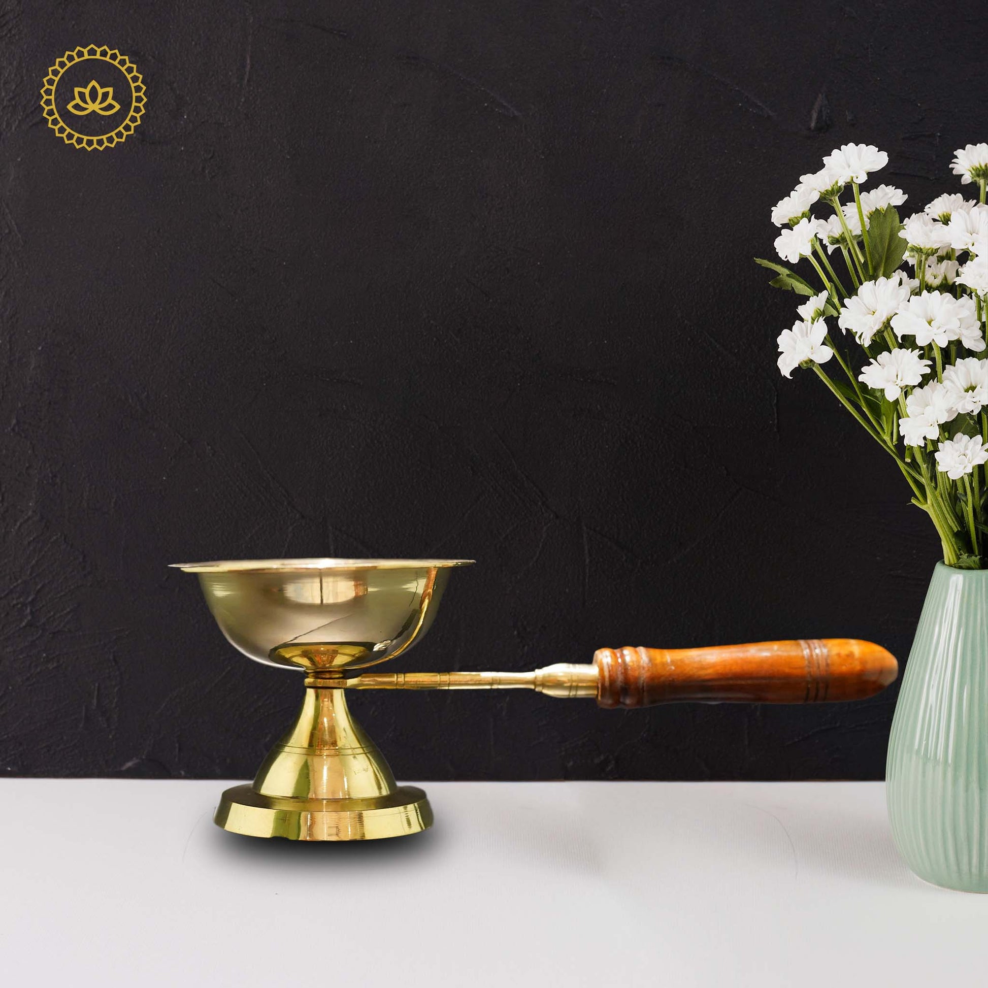 Brass Dhoop Dan - Divine Aromas for Spiritual Seekers - Divine India Art