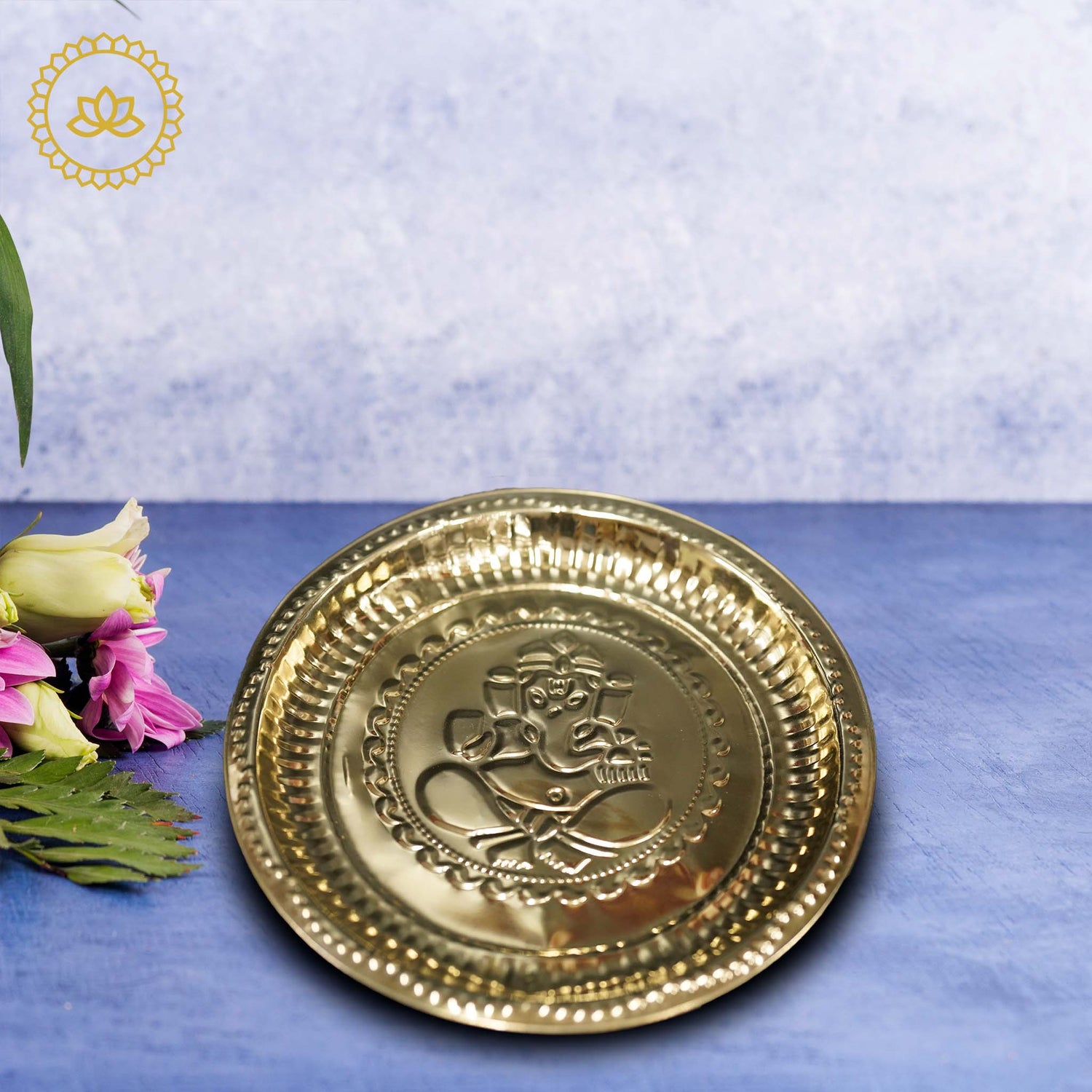 Brass Pooja Plates
