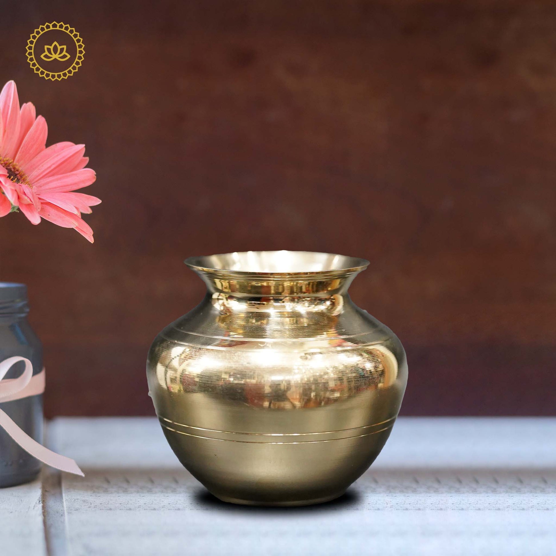 Brass Kalasha Lota: Embrace Divine Blessings and Abundance - Divine India Art