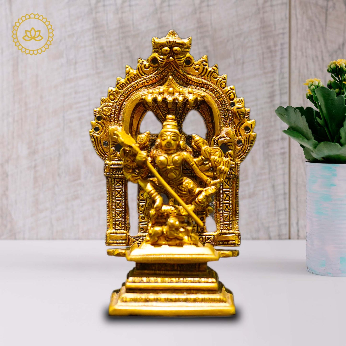 Brass Kali Maa - Goddess of Power and Liberation - Divine India Art