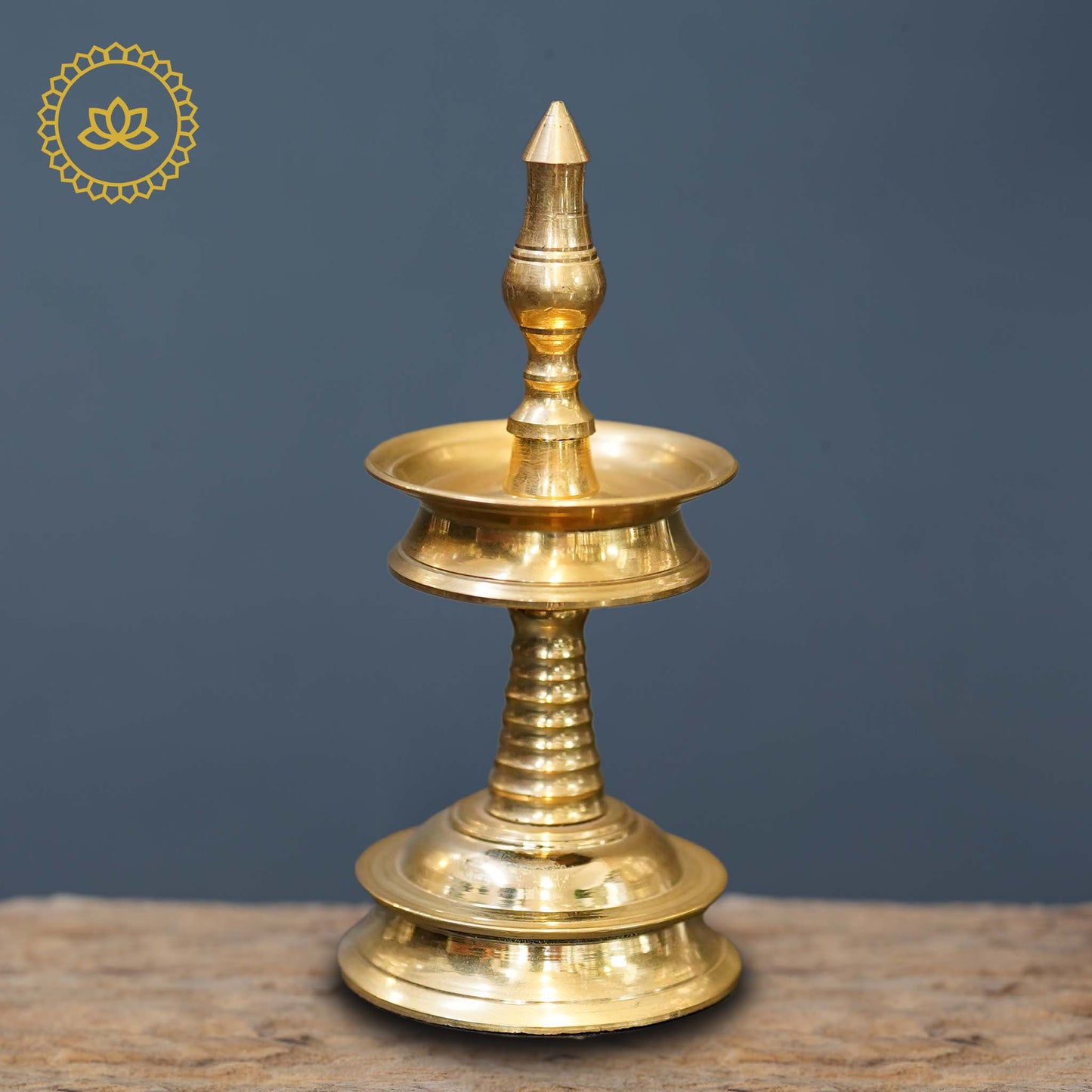 Brass Mangalore Diya - Swadesiicart