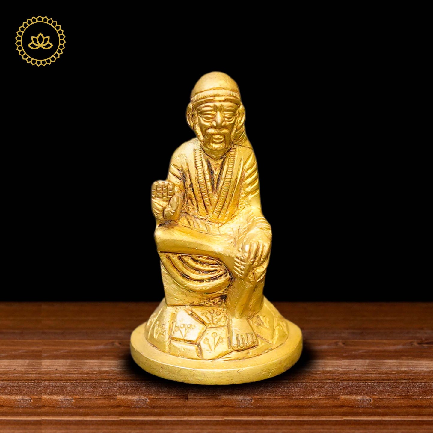 Brass Sai Baba - Divine India Art