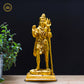 Brass Standing Shiva Idol - Divine Presence of Transformation and Bliss - Divine India Art