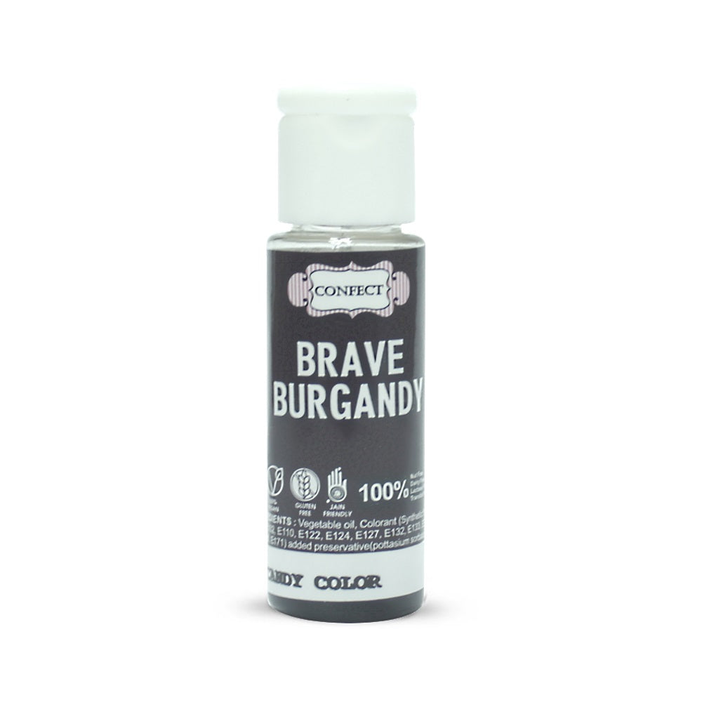Confect Brave Burgundy | Edible Chocolate Color