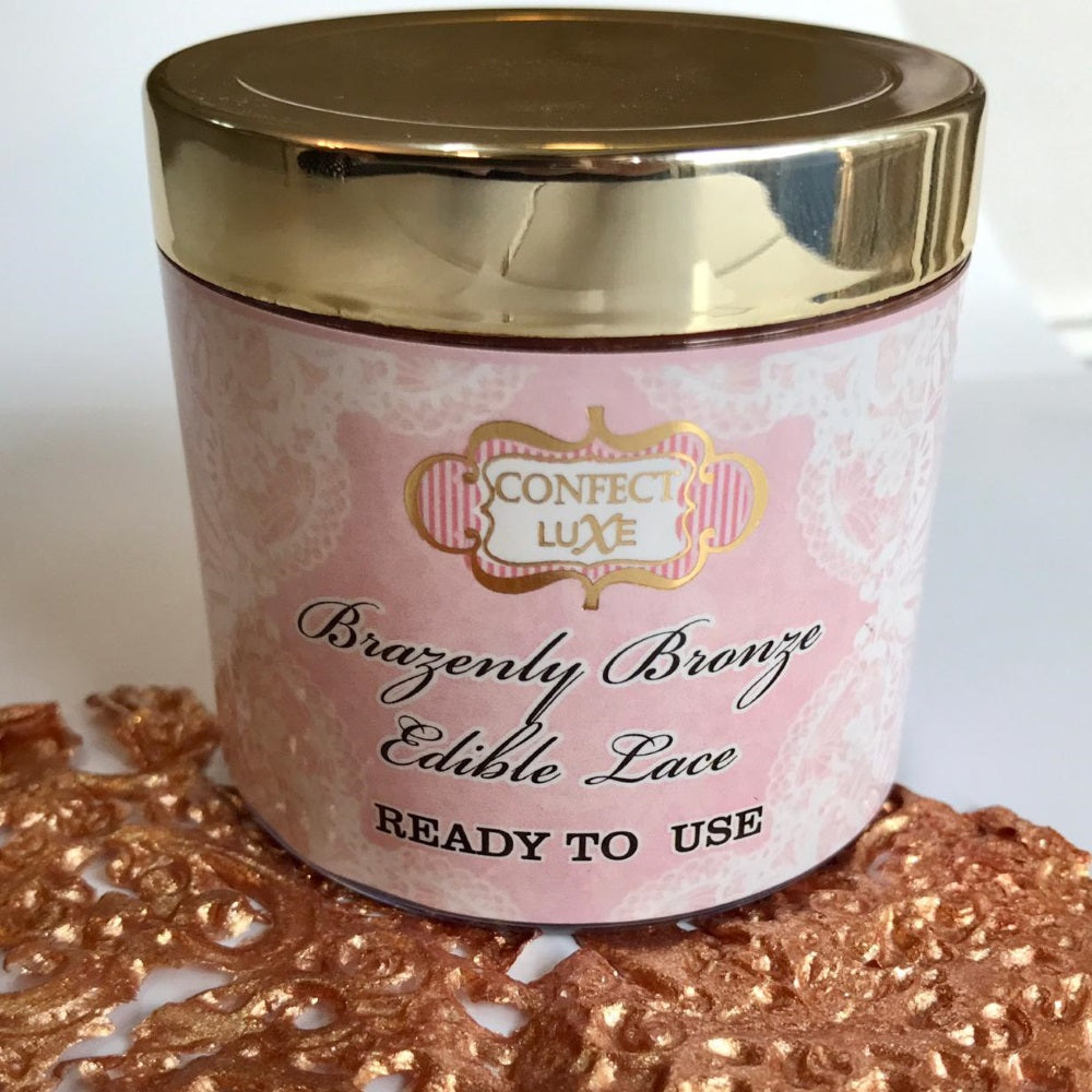 Confect Brazenly Bronze | Edible Lace