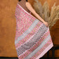 Very Much Indian Pure Cotton Handblock Printed Saree - Light Pink | Swadesiicart