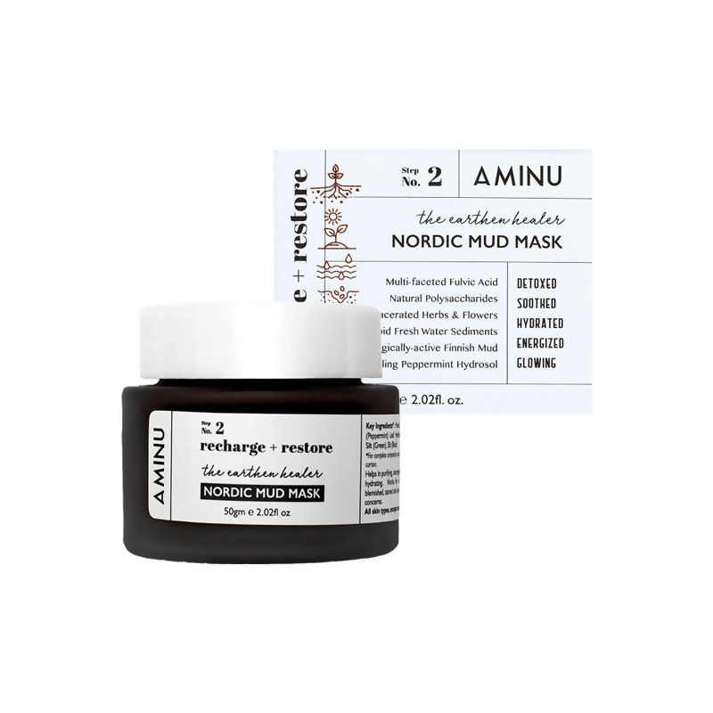 Aminu Nordic Mud Mask For Instant Glow & Polishing | Swadesiicart