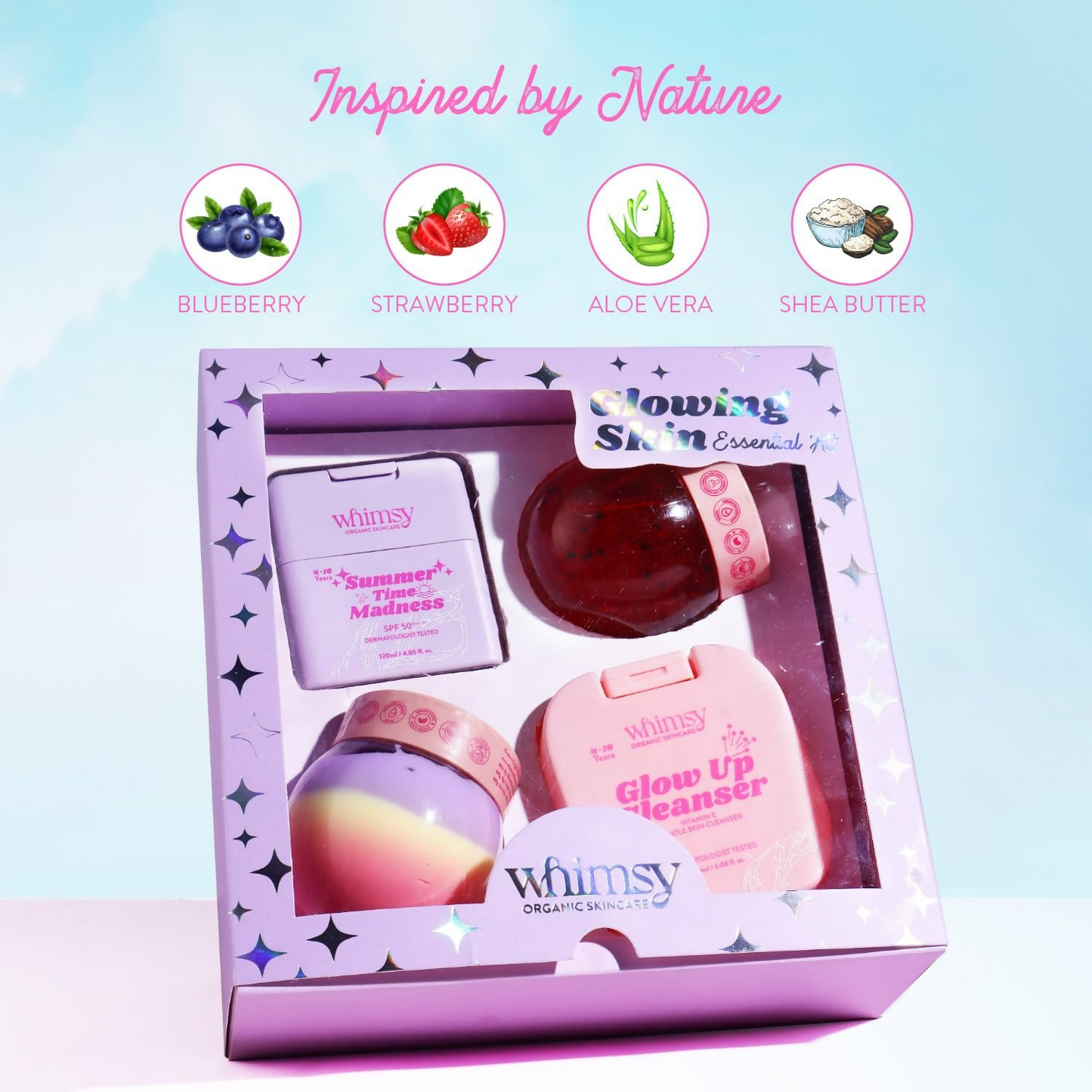 Whimsy Beauty Glowing Skin Essentials Kit - Swadesiicart