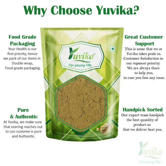 Yuvika Tej Patta Powder - Cinnamomum Tamala - Bay Leaves Powder | Swadesiicart