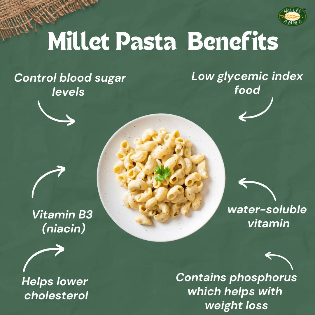 Millet Amma Little Millet Pasta - Swadesiicart