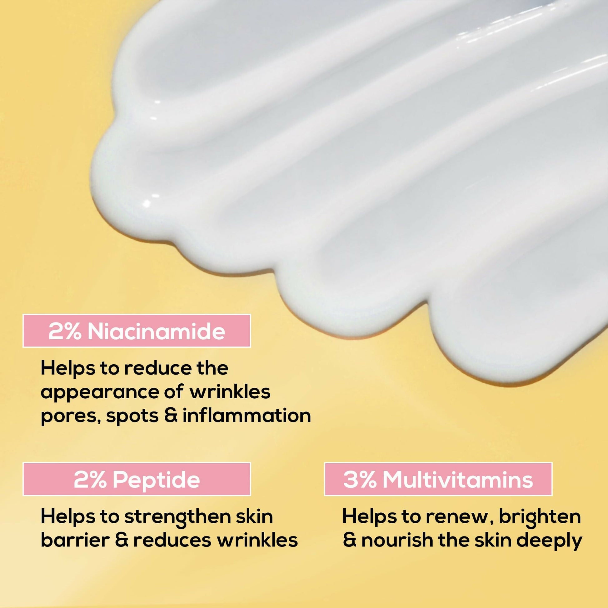 Renee Pore Minimizing Sunscreen SPF 70 With 2% Niacinamide, 2% Peptide & 3% Multivitamins - Swadesiicart